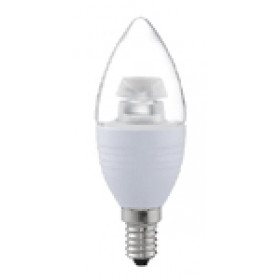 LED žarnica v obliki sveče, mlečno steklo 230VAC, 5 W, 2700 K, E14, 370 lm, 250°