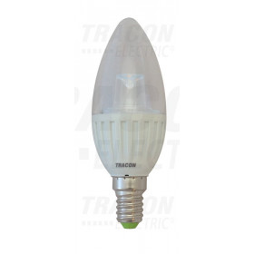 LED žarnica v obliki sveče 175-250 V, 50 Hz, E14, 8 W, 720 lm, 2700 K, 160°, EEI=A+