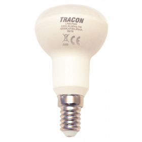 Reflektorska LED žarnica 175-250 V, 50 Hz, E14, 7 W, 470 lm, 2700 K, 120°, EEI=G