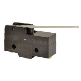 Pozicijsko stikalo, z vzmetno palico 1×CO, 15A/250V AC, 48mm, IP00