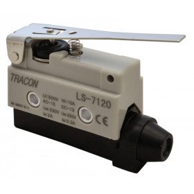 Pozicijsko stikalo, z vzmetno palico 1×CO, 10A/250V AC, 65mm, IP40