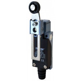 Pozicijsko stikalo, z nihalnim ročajem in koleščkom 1xNO+1xNC, 5A/250V AC, 20-90mm, IP54