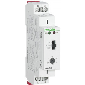 Stopniščno časovno stikalo AC 230V, 0,5-20min, 16A/AC1, 250VAC/24VDC