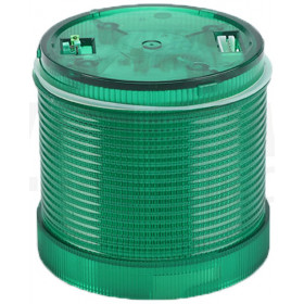 Barvno opozorilni stebriček, zeleni, za zvočno podnožje 230V AC, IP65