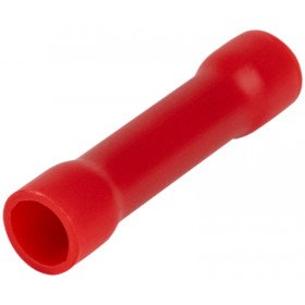 Izolirani vezni tulec 1,5 mm2, L=25 mm, d1=2 mm, rdeč