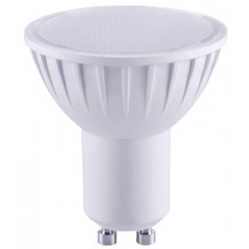 SMD LED spot žarnica, prozorno steklo 230 V, 50 Hz, GU10, 7 W, 450 lm, 4000 K, 120°, EEI=G