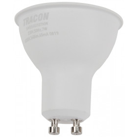 SMD LED spot žarnica s čipom SAMSUNG 230V, 50Hz, GU10, 7W, 560lm, 4000K, 120°, EEI=F