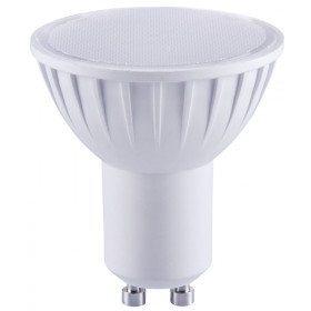 SMD LED spot žarnica, prozorno steklo 230 V, 50 Hz, GU10, 5 W, 320 lm, 2700 K, 120°, EEI=G