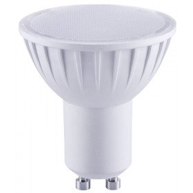 SMD LED spot žarnica, prozorno steklo 230 V, 50 Hz, GU10, 7 W, 450 lm, 4000 K, 120°, EEI=G