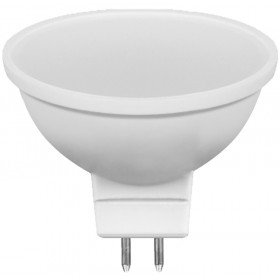 SMD LED spot žarnica, mlečno steklo 12 V AC/DC, MR16, 5 W, 300 lm, 4000 K, 100°, EEI=G