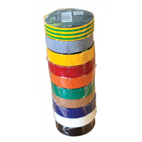 Izolirni trak 20m×18mm, PVC, 0-90°C, 40kV/mm