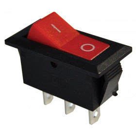 Ročno stikalo, svetilno, preklopno, rdeče, 250V AC, 16(6)A