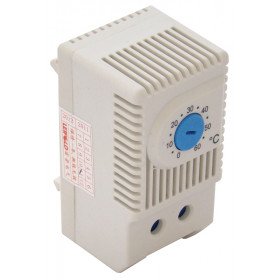 Termostat (regulator temperature) za ventilatorje 1×NO, 10A, 250V AC