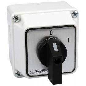 Grebenasto stikalo z ohišjem, 3P, 20 A, 400 V, ON-OF, 60°, IP 65