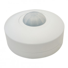 Senzor gibanja 230 V, 1100 W, 360°, 5 s-6 min, IP 20, bel