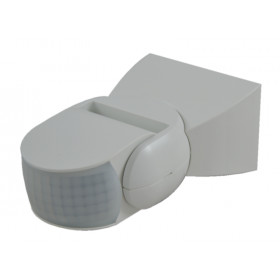 Senzor gibanja, infra, 230 VAC, 180°, 300 W, max. 12 m, 10 s-7 min, 3-2000lux, IP65