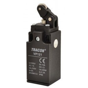 Pozicijsko stikalo, z ročajem in koleščkom 1×NO+1×NC, 6A/250V AC, IP65