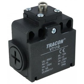 Pozicijsko stikalo, stožčasto-odbojno 1xNO+1xNC, 3A/250V AC, IP65