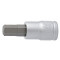 Nastavek vijačni 1/4" inbus UNIOR 187/2HX, 6mm