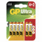Baterija GP ULTRA alkalna LR03AAA 4+2 blister