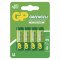 Baterija GP GREENCELL cink-kloridna AA 4 blister