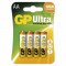 Baterija GP ULTRA alkalna LR6 AA 4 blister