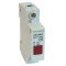 Vrstna signalna svetilka, 230 V, LED, 0,6 W, rdeča