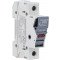 Varovalčno ločilno stikalo za cilindrične varovalke 32A, 10x38mm, Un=400V/690V, 1P, LED