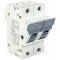 Varovalčno ločilno stikalo za cilindrične varovalke 50A, 14x51mm, Un=400V/690V, 1P+N right, LED