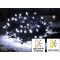 Božična svetlobna LED veriga, iskrice, zunanja/notranja 230VAC, 5+20M, 200LED, 6W, 12000-13000K, IP44
