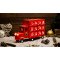 Božični adventni LED koledar, avtomobil, na baterije (X24009) Timer 6+18h, 3LED, 3000K, 2xAAA