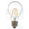COG LED žarnica, okrogla, prozorno steklo 230 VAC, 6 W, 2700 K, E27, 550 lm, 300°, A60