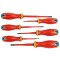 Set izvijačev, izoliran 1000 V, 1x5,5x125mm, 0,8x4x100mm, 0,4x2,5x75mm