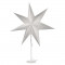 LED papirnata zvezda s stojalom, 45 cm, notranja