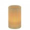 LED dekoracija – voščena svečka, 12,5 cm, 3x AAA, notranja, vintage, časovnik