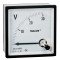 Analogni voltmeter za enosmerno napetost, 96×96mm, 450V DC