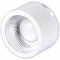 LED stenska svetilka, okrogla, regulacija svetlobne barve 230V, 25W, 3000/4000/5700K, 2180/2530/2340lm, 90°, IP54, EEI=F