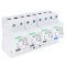 AC prenapet. odvodnik tipa T1+T2, vgrajen zaščit. element Uc:385V; Iimp:50kA; In:50kA; Imax:160kA; Up:2,5kV; 4P