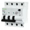 Kombinirano zaščitno stikalo, 4P-4modul, elektromehansko B6A, 30 mA, 10kA, A