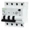 Kombinirano zaščitno stikalo, 4P-4modul, elektromehansko B10A, 30 mA, 10kA, A