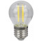 COG LED žarnica, bučka, prozorno steklo 230 VAC, E27, 4W, 470 lm, G45, 4000K, EEI=E