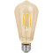 COG LED žarnica, zlato steklo 230 VAC, E27, 8W, 800 lm, ST64, 2500K, EEI=F