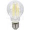 COG LED žarnica, bučka, prozorno steklo 230 VAC, E27, 12W, 1530 lm, A60, 4000K, EEI=E