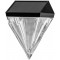 Vrtna LED svetilka, stenska, solarna, dekorativna 0,05W, 3000K, 7 lm, 1,2V/600mAh NI-MH, IP44