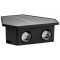 Vrtna LED svetilka, stenska, solarna, dekorativna, dvostrans 0,3W, 3000K, 30 lm,3,7V/1300mAh Li, IP44