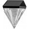 Vrtna LED svetilka, stenska, solarna, dekorativna 0,05W, 3000K, 7 lm, 1,2V/600mAh NI-MH, IP44