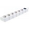 Prenosni razdelilec s stikalom, standard, beli 6×SCHUKO, 1,4m, max.16A, 250VAC, 3680W, 3x1mm2, H05VV-F