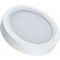 Nadometni LED panel, okrogli, beli, s čipom SAMSUNG 230 VAC; 12W; 960lm; D=170×170 mm, 4000 K; IP20, EEI=G