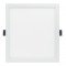 Vgradna LED svetilka, kvadratna, bela, downlight, večja IP 220-240 VAC, 6 W, 4000 K, 490 lm, IP44, EEI=G