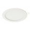 Vgradna LED svetilka, okrogla, bela, downlight 230 VAC, 18 W, 4.000 K, 1450 lm, IP44, EEI=G